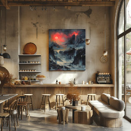 Infierno Cósmico y Desolación Perfect Poster