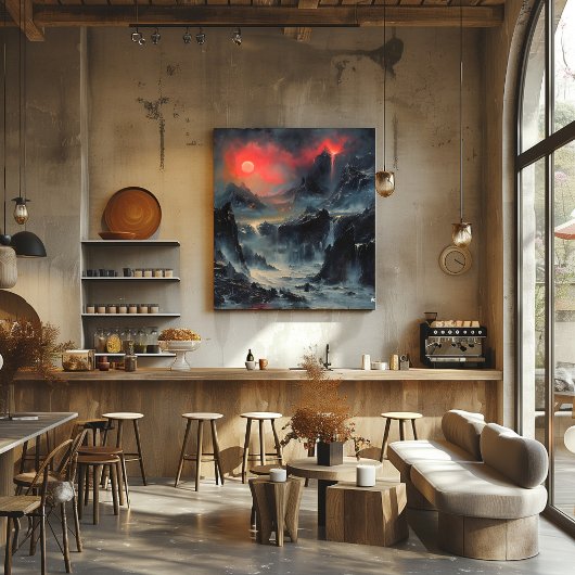 Infierno Cósmico y Desolación Perfect Poster