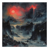 Infierno Cósmico y Desolación Perfect Poster (Voorkant)