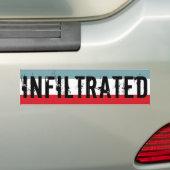 Infiltreerde Bumpersticker (Op auto)