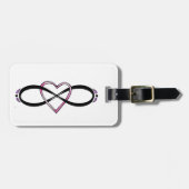 Infinate Love design Bagagelabel (Voorkant horizontaal)