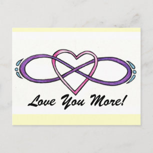 Infinate Love design Briefkaart