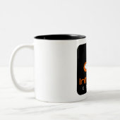 Infinaut Logo Tweekleurige Koffiemok (Links)