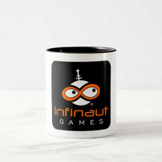 Infinaut Logo Tweekleurige Koffiemok