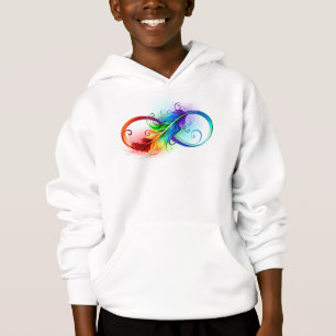 Infineensymbool met regenboogvanger