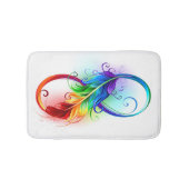 Infineensymbool met regenboogvanger badmat (Voorkant)