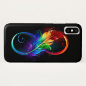 Infineensymbool met regenboogvanger Case-Mate iPhone case (Achterkant (horizontaal))