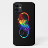 Infineensymbool met regenboogvanger Case-Mate iPhone case (Achterkant)