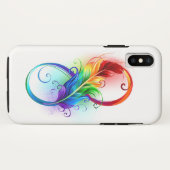 Infineensymbool met regenboogvanger Case-Mate iPhone case (Achterkant (horizontaal))