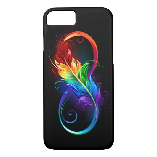Infineensymbool met regenboogvanger Case-Mate iPhone case (Achterkant)