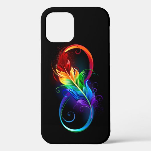 Infineensymbool met regenboogvanger Case-Mate iPhone case (Achterkant)