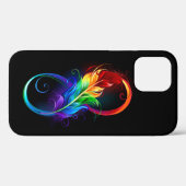 Infineensymbool met regenboogvanger Case-Mate iPhone case (Achterkant (horizontaal))