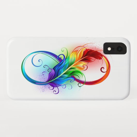 Infineensymbool met regenboogvanger Case-Mate iPhone case (Achterkant (horizontaal))