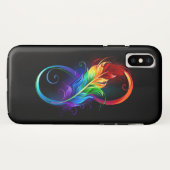 Infineensymbool met regenboogvanger Case-Mate iPhone case (Achterkant (horizontaal))
