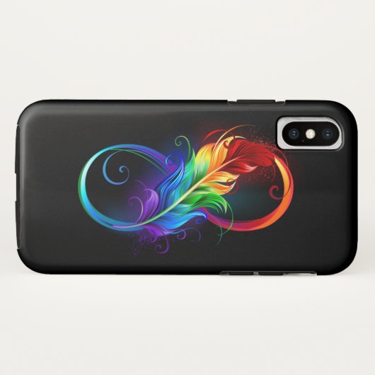 Infineensymbool met regenboogvanger Case-Mate iPhone case (Achterkant (horizontaal))