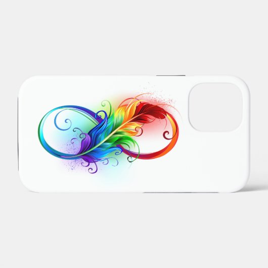 Infineensymbool met regenboogvanger Case-Mate iPhone case (Achterkant (horizontaal))