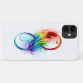 Infineensymbool met regenboogvanger Case-Mate iPhone case (Achterkant (horizontaal))