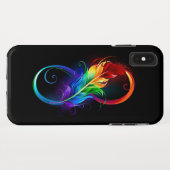 Infineensymbool met regenboogvanger Case-Mate iPhone case (Achterkant (horizontaal))