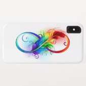 Infineensymbool met regenboogvanger Case-Mate iPhone case (Achterkant (horizontaal))