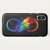 Infineensymbool met regenboogvanger Case-Mate iPhone case (Achterkant (horizontaal))