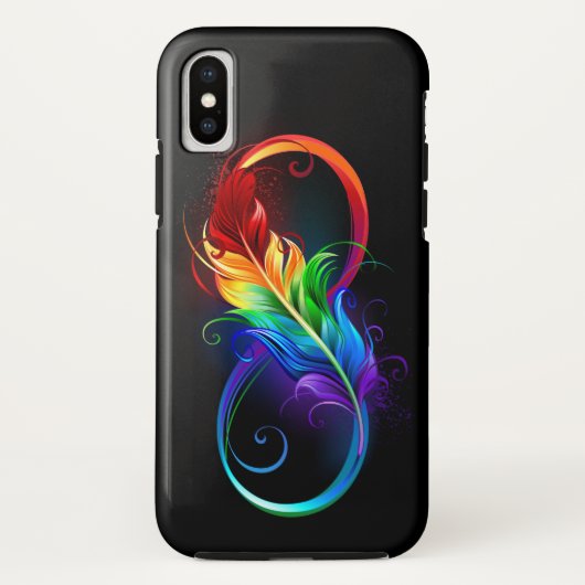 Infineensymbool met regenboogvanger Case-Mate iPhone case (Achterkant)