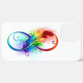 Infineensymbool met regenboogvanger Case-Mate iPhone case (Achterkant (horizontaal))