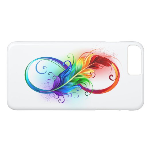 Infineensymbool met regenboogvanger Case-Mate iPhone case (Achterkant (Horizontaal))