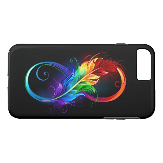 Infineensymbool met regenboogvanger Case-Mate iPhone case (Achterkant (Horizontaal))