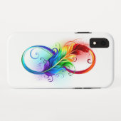 Infineensymbool met regenboogvanger Case-Mate iPhone case (Achterkant (horizontaal))