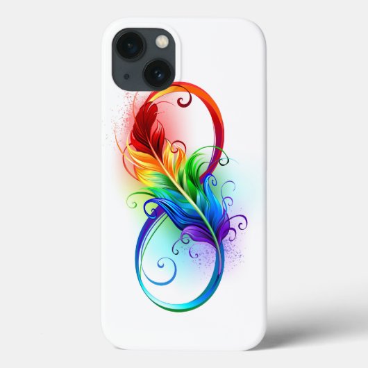 Infineensymbool met regenboogvanger Case-Mate iPhone case (Achterkant)
