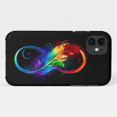 Infineensymbool met regenboogvanger Case-Mate iPhone case (Achterkant (horizontaal))