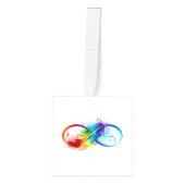 Infineensymbool met regenboogvanger decoratie (Voorkant)