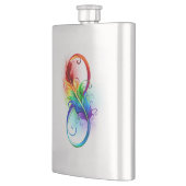 Infineensymbool met regenboogvanger flacon (Links)