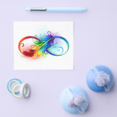 Infineensymbool met regenboogvanger flyer (Enkel)