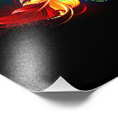 Infineensymbool met regenboogvanger foto afdruk (Hoek)