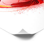 Infineensymbool met regenboogvanger foto afdruk (Hoek)