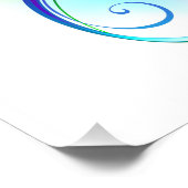 Infineensymbool met regenboogvanger foto afdruk (Hoek)