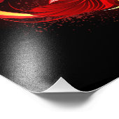 Infineensymbool met regenboogvanger foto afdruk (Hoek)