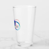 Infineensymbool met regenboogvanger glas (Links)