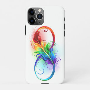 Infineensymbool met regenboogvanger iPhone 11Pro hoesje