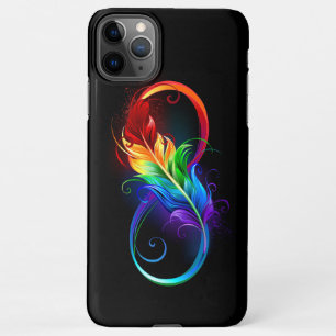 Infineensymbool met regenboogvanger iPhone 11Pro max hoesje
