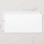 Infineensymbool met regenboogvanger kaart (Achterkant)