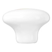 Infineensymbool met regenboogvanger keramische knop (Zijkant)