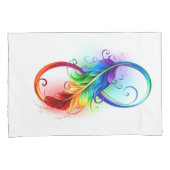 Infineensymbool met regenboogvanger kussensloop (Voorkant-Rechts)