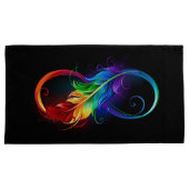 Infineensymbool met regenboogvanger kussensloop (Voorkant-Rechts)