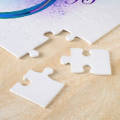 Infineensymbool met regenboogvanger legpuzzel (Zijkant)
