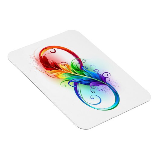 Infineensymbool met regenboogvanger magneet (Rechterzijde)