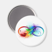 Infineensymbool met regenboogvanger magneet (Voorkant / Achterkant)