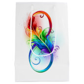 Infineensymbool met regenboogvanger medium cadeauzakje (Achterkant)