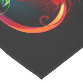 Infineensymbool met regenboogvanger medium tafelloper (Hoek)